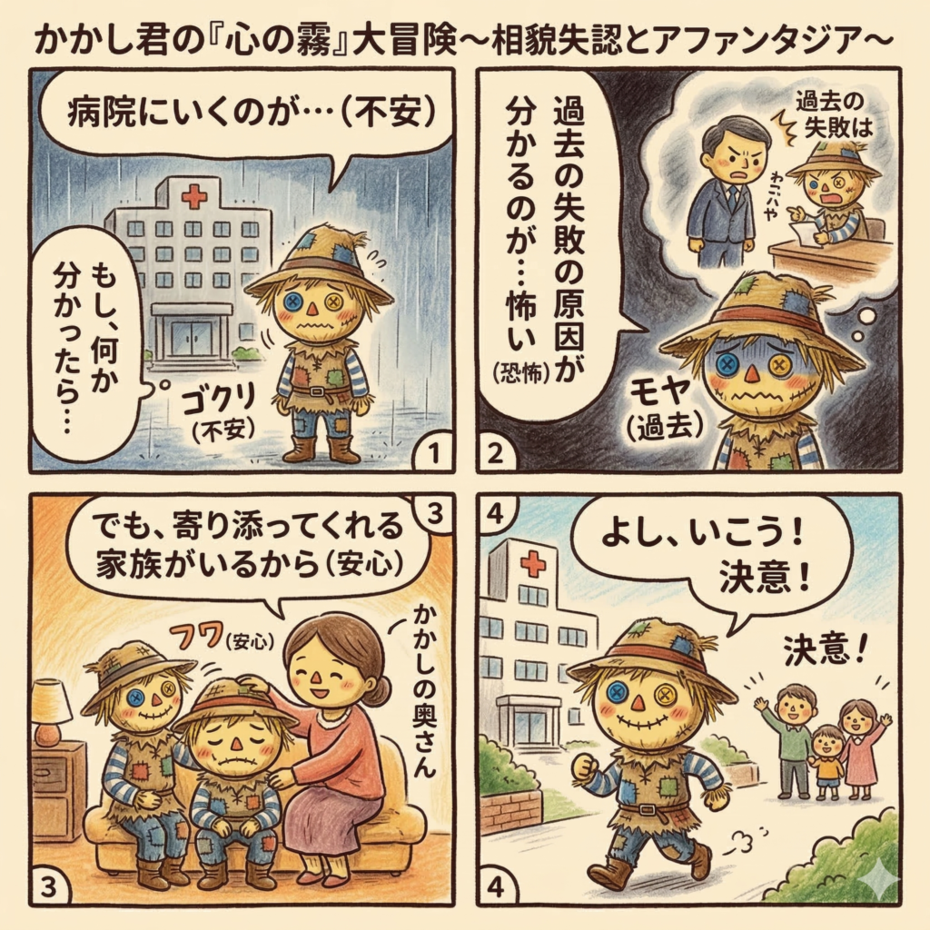 かかしくんの4コマ漫画第2話