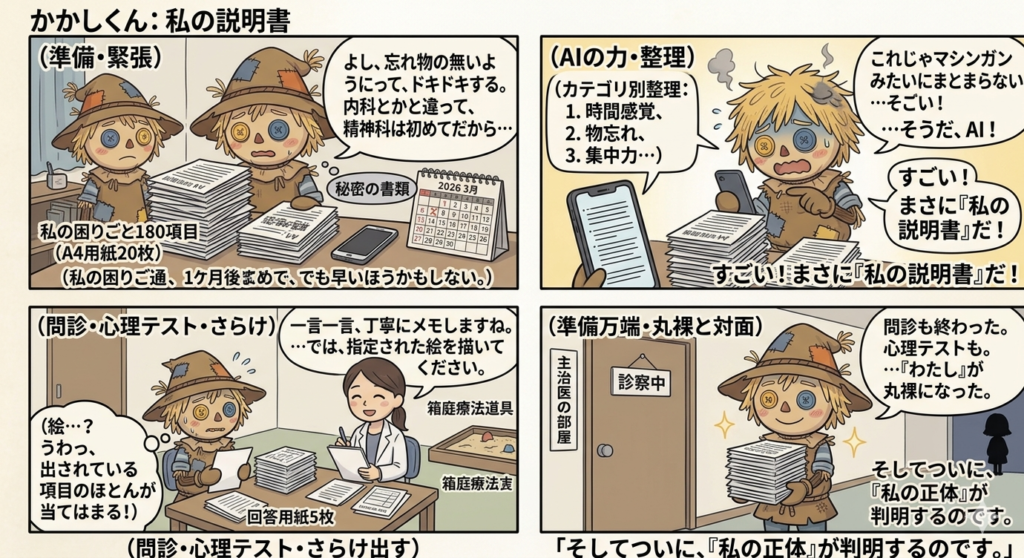 かかしくんの4コマ#006