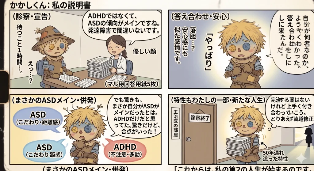 かかしくんの4コマ漫画第7話